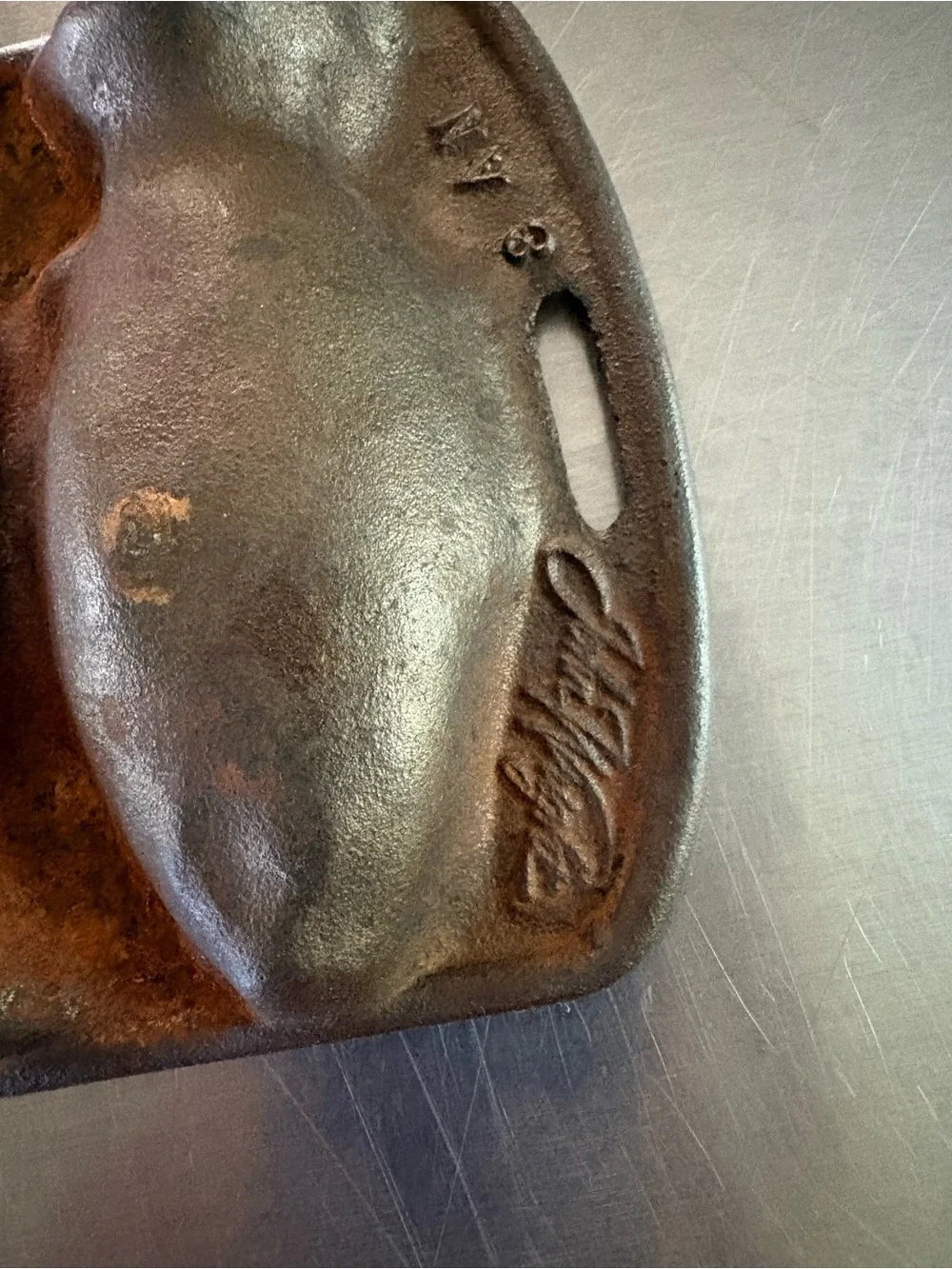 Cast Iron Fish Mold - John Wright 1996 Cast in USA pre owned